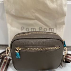 Pom Pom London Mayfair Bag - Mocha/Taupe